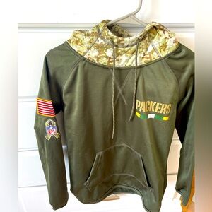 Packers military hoodie